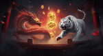 Desain Grafis Berkualitas Tinggi dari Red Tiger Clash of the Beasts