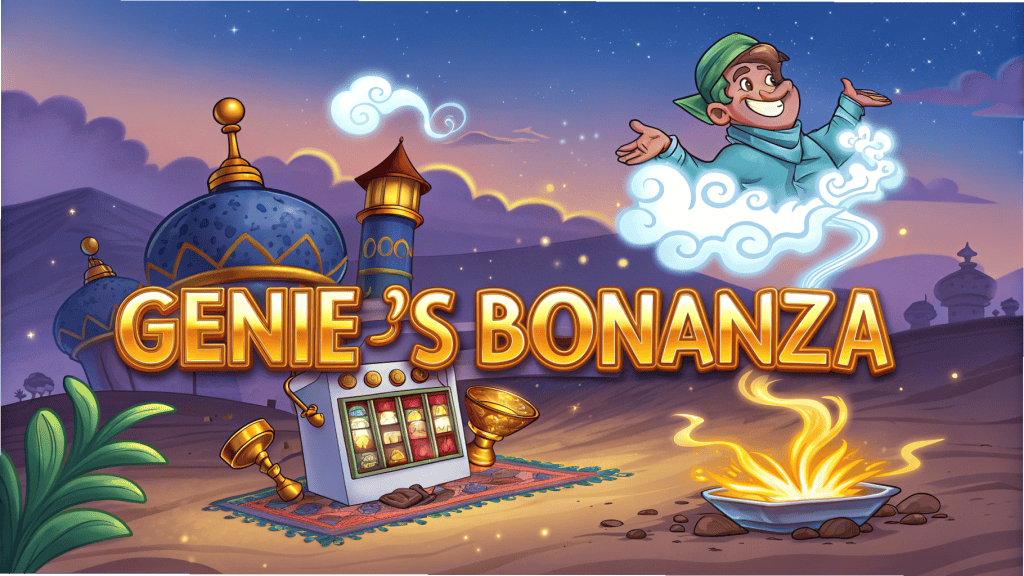 Genie’s Bonanza Slot Gacor Bertema Jin Ajaib dari Smartsoft